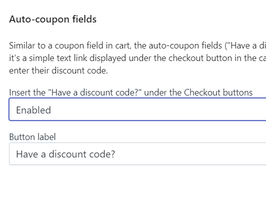 Have a discount code?
